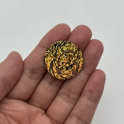 In hand, from Pokémon Coin Fan, full size