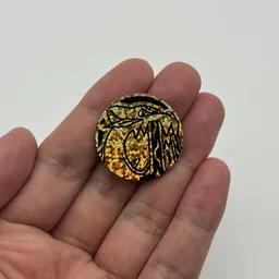 In hand, from Pokémon Coin Fan, full size