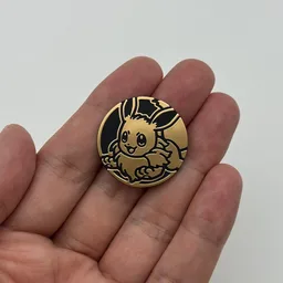 In hand, from Pokémon Coin Fan, full size