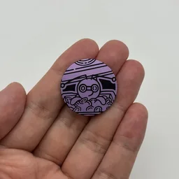 In hand, from Pokémon Coin Fan, full size
