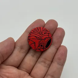In hand, from Pokémon Coin Fan, full size