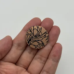 In hand, from Pokémon Coin Fan, full size