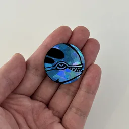 In hand, from Pokémon Coin Fan, full size