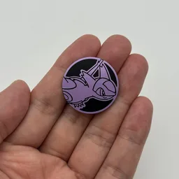 In hand, from Pokémon Coin Fan, full size