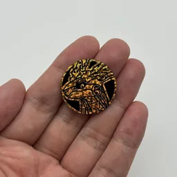 In hand, from Pokémon Coin Fan, full size