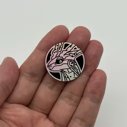In hand, from Pokémon Coin Fan, full size