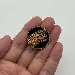 In hand, from Pokémon Coin Fan, full size