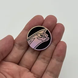 In hand, from Pokémon Coin Fan, full size