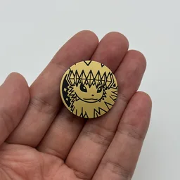 In hand, from Pokémon Coin Fan, full size