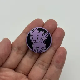 In hand, from Pokémon Coin Fan, full size
