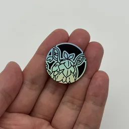 In hand, from Pokémon Coin Fan, full size
