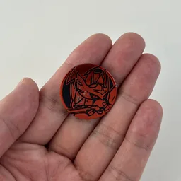 In hand, from Pokémon Coin Fan, full size