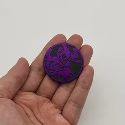 In hand, from Pokémon Coin Fan, full size