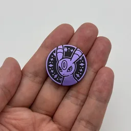 In hand, from Pokémon Coin Fan, full size